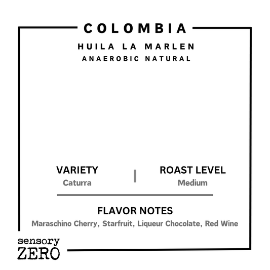 哥倫比亞 | Huila La Marlen | 厭氧日曬處理