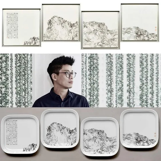 Sensory Art Project - 《獅子山》限量版碟具(一套四件) - sensory ZERO, Specialty Coffee, Artisan Coffee, Coffee Workshops, Premium Coffee Beans, Coffee Brewing Equipment, Online Coffee Store, Coffee Gifts, Hong Kong Coffee, Freshly Roasted Coffee, Coffee Subscriptions, Coffee Accessories,  Tea Products, Gourmet Drinks, Wholesale Coffee Supply, B2B Coffee Solutions, 精品咖啡, 手工咖啡, 咖啡工作坊, 優質咖啡豆, 咖啡冲泡器具, 網上咖啡商店, 咖啡禮品, 香港咖啡, 新鲜烘焙咖啡, 咖啡訂閱, 咖啡配件, 美味飲品, 批發咖啡供應, B2B咖啡解决方案, B2B咖啡解決方案