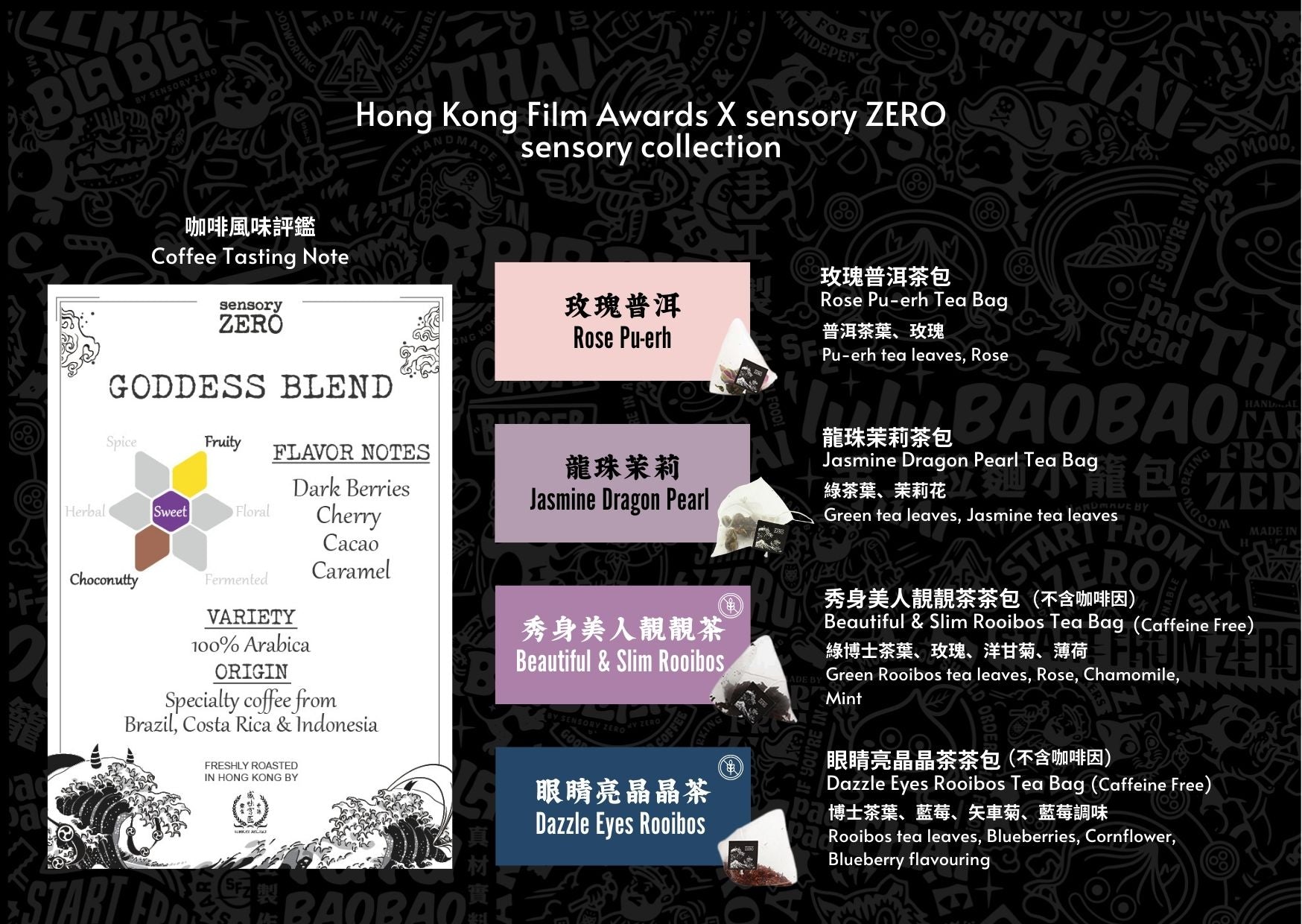 香港電影金像獎 x sensory ZERO - 感味禮盒, sensory ZERO, , Specialty Coffee, Artisan Coffee, Coffee Workshops, Premium Coffee Beans, Coffee Brewing Equipment, Online Coffee Store, Coffee Gifts, Hong Kong Coffee, Freshly Roasted Coffee, Coffee Subscriptions, Coffee Accessories,  Tea Products, Gourmet Drinks, Wholesale Coffee Supply, B2B Coffee Solutions, 精品咖啡, 手工咖啡, 咖啡工作坊, 優質咖啡豆, 咖啡冲泡器具, 網上咖啡商店, 咖啡禮品, 香港咖啡, 新鲜烘焙咖啡, 咖啡訂閱, 咖啡配件, 美味飲品, 批發咖啡供應, 