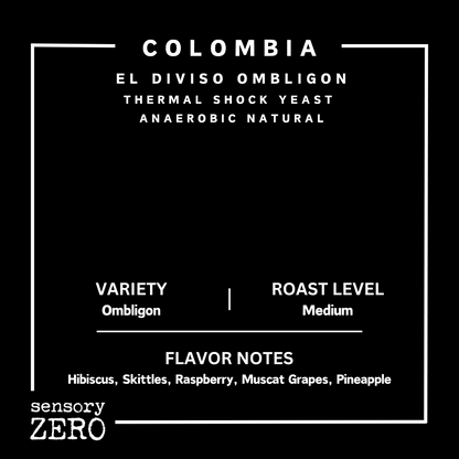 Colombia | El Diviso Ombligon | Thermal Shock Yeast Anaerobic Natural