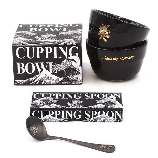 Coffee Tool Set - Cupping Spoon & Bowl