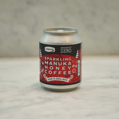 sensory ZERO x COMVITA Sparkling Manuka Honey Coffee