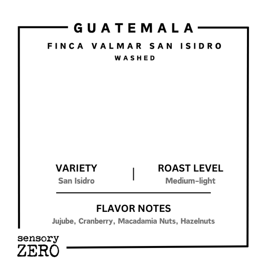 瓜地馬拉 | Finca Valmar San Isidro | 水洗處理