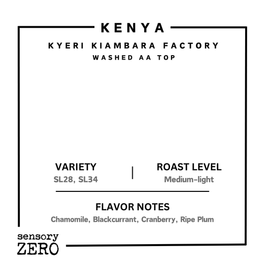 Kenya | Kiambu Spikes Factory | Washed AA Top